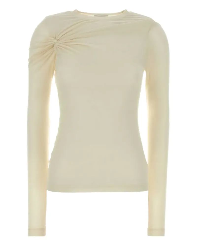 AGOLDE Klassisches Langarmshirt - Nude Nude