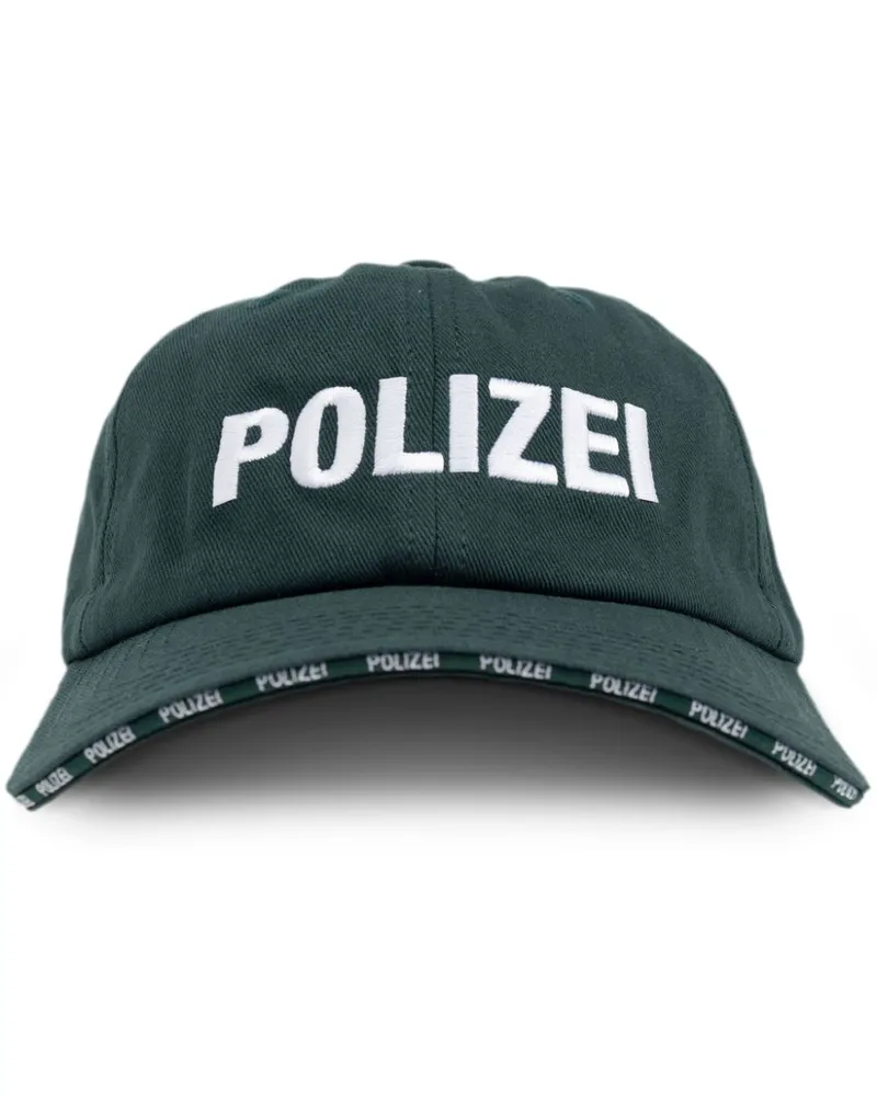 VETEMENTS Bestickte Baseballkappe - Grün Grün