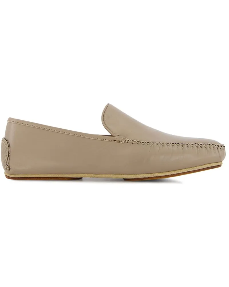Manolo Blahnik Mayfair Loafer - Nude Nude
