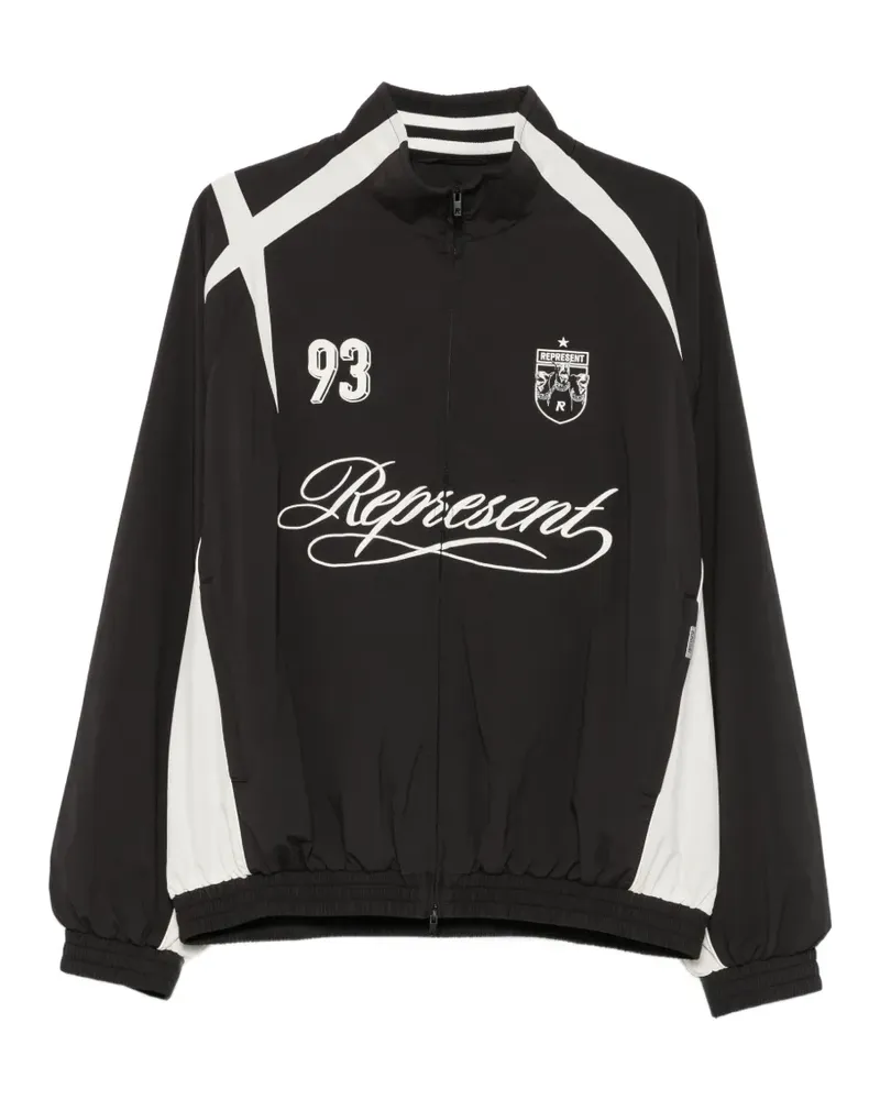 REPRESENT Track Star Jacke - Schwarz Schwarz
