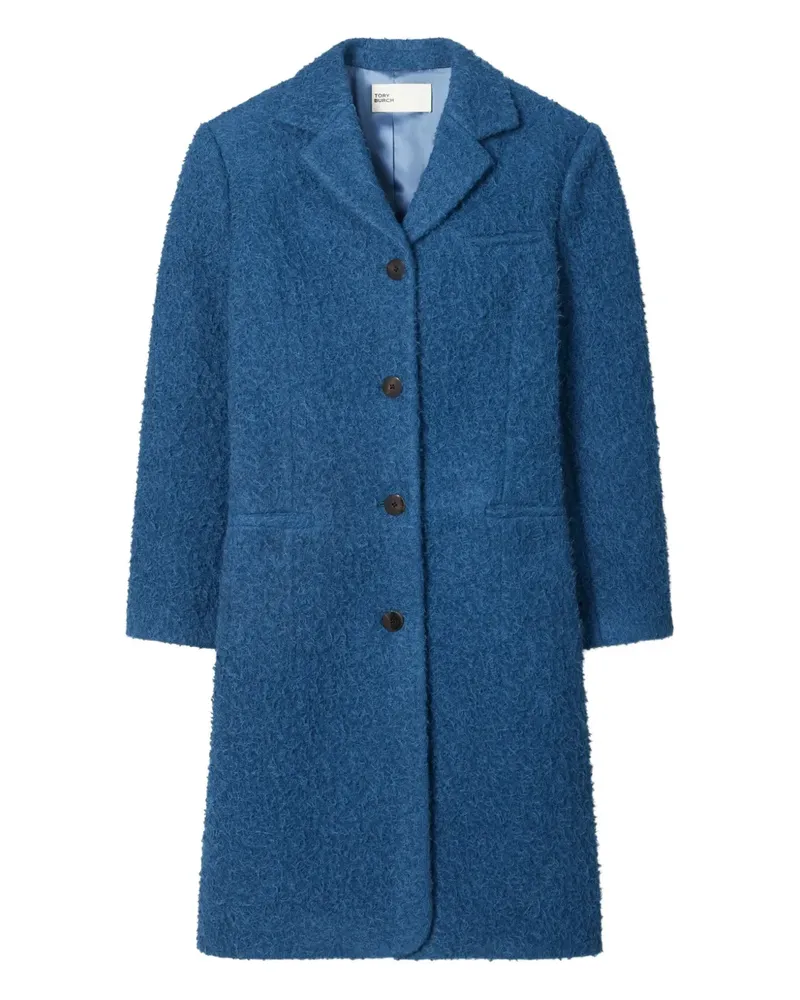 Tory Burch Mantel mit Knopfverschluss - Blau Blau