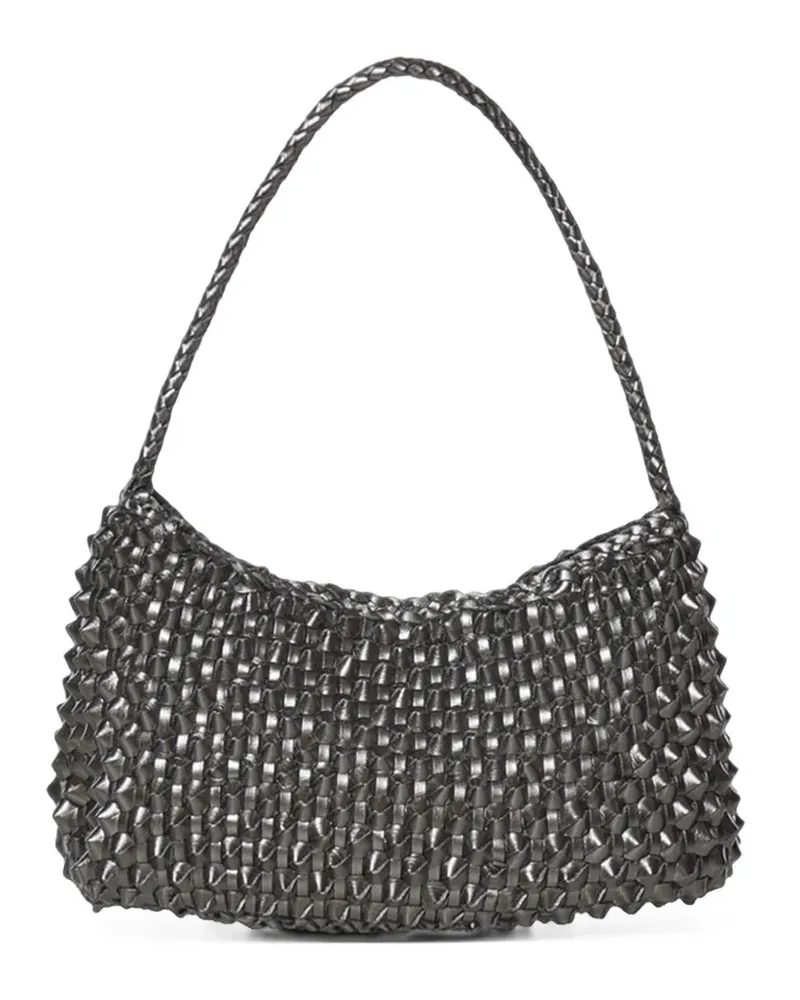 Dragon Diffusion Gewebte Basil Cactus Schultertasche - Grau Grau