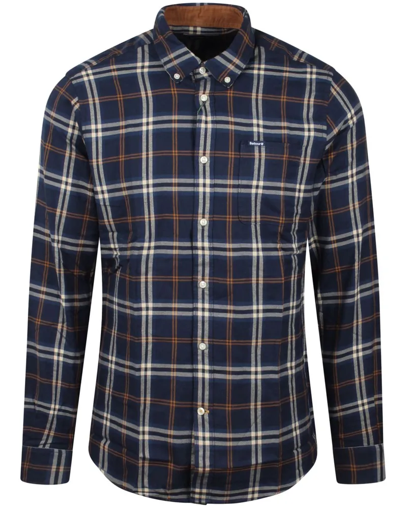 Barbour Kariertes Hemd - Blau Blau