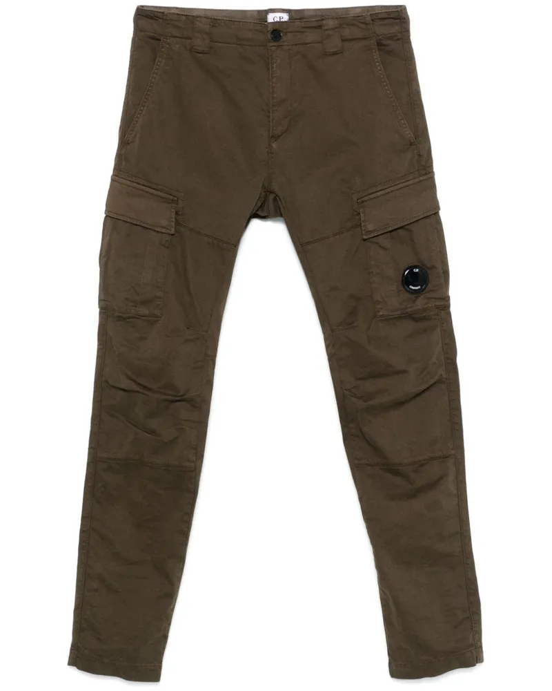 C.P. Company Cargohose mit Linsen-Detail - Grün Grün