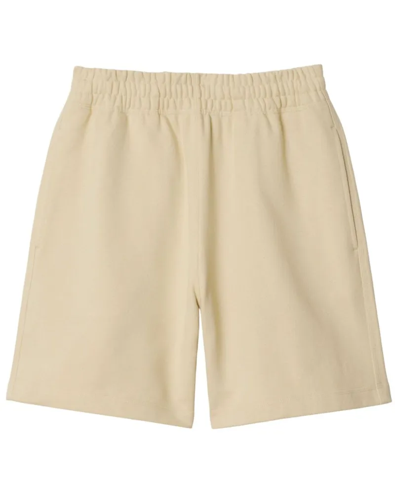 Burberry Check Label Joggingshorts - Nude Nude