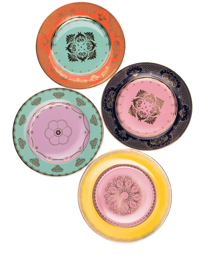 POLSPOTTEN Grandpa Teller-Set - Nude Nude