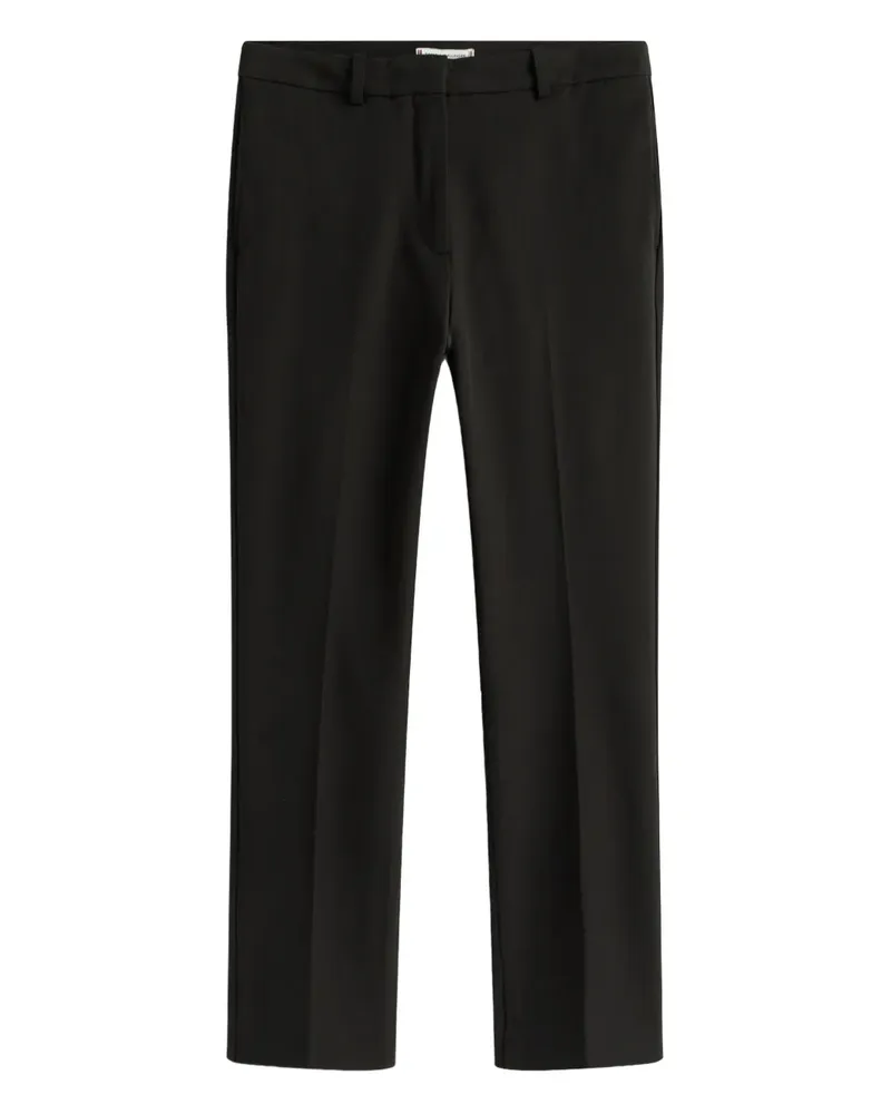 Tommy Hilfiger straight side-pockets trousers - Schwarz Schwarz