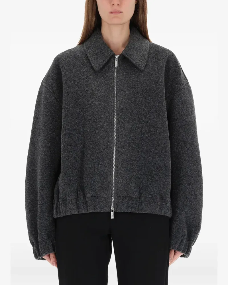 Helmut Lang zip collar jacket - Grau Grau