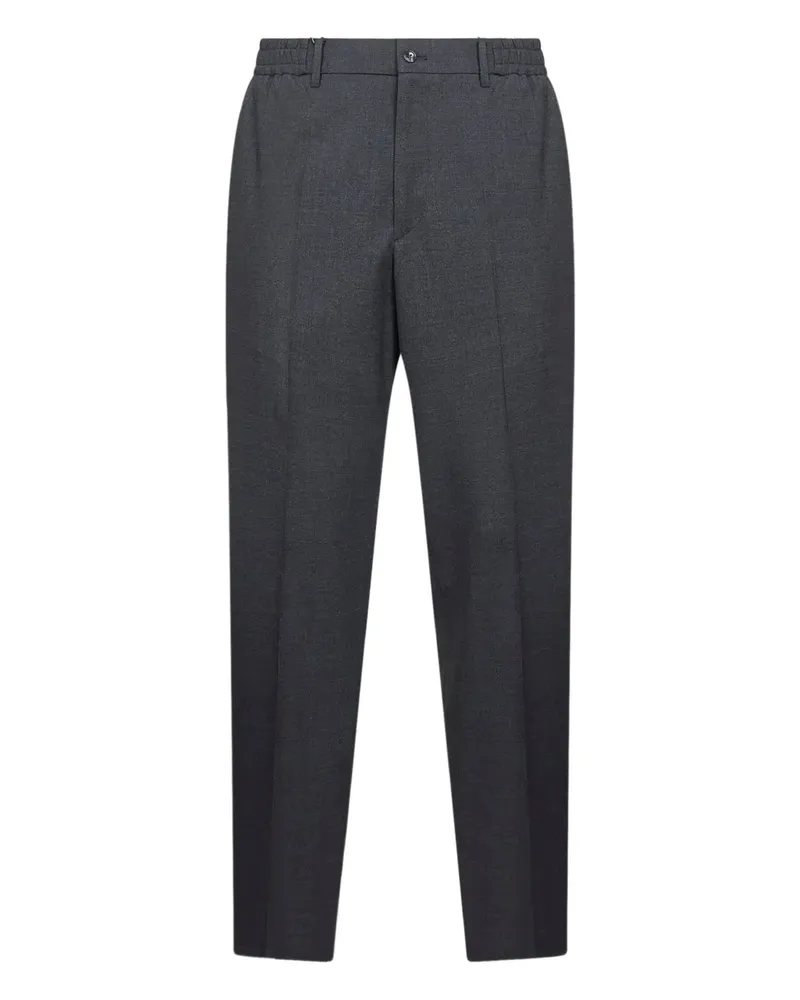 Tagliatore Tapered-Hose mit Stretchbund - Grau Grau