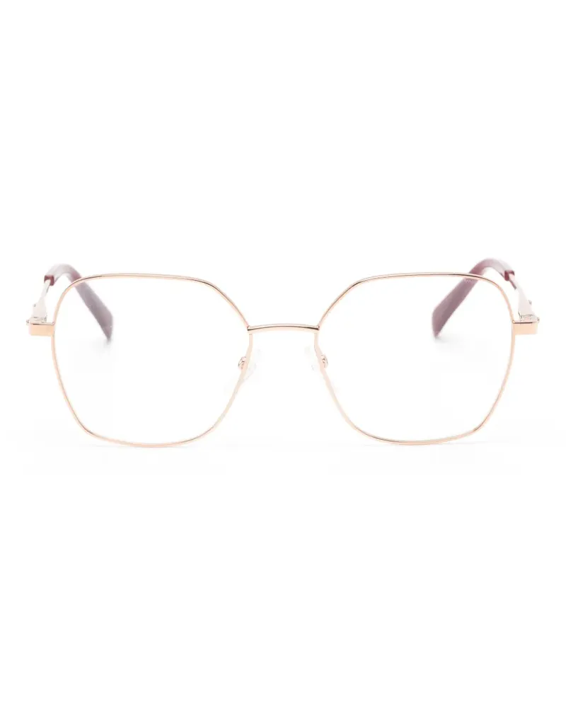 Zadig & Voltaire geometric-frame glasses - Gold Gold