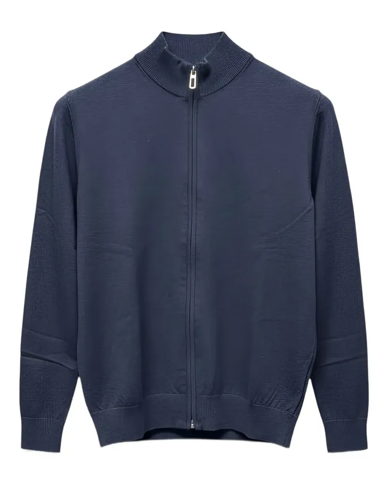 Diktat Sweatshirt mit Reißverschluss - Blau Blau