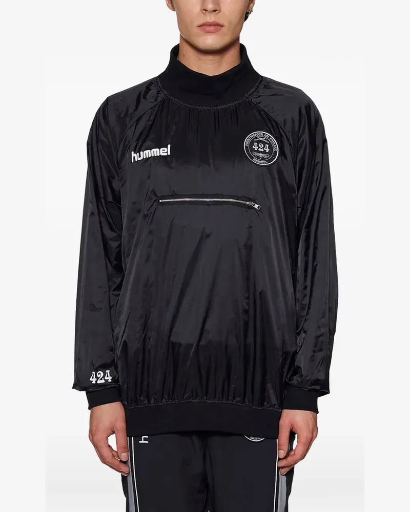 hummel zip-pocket jacket - Schwarz Schwarz