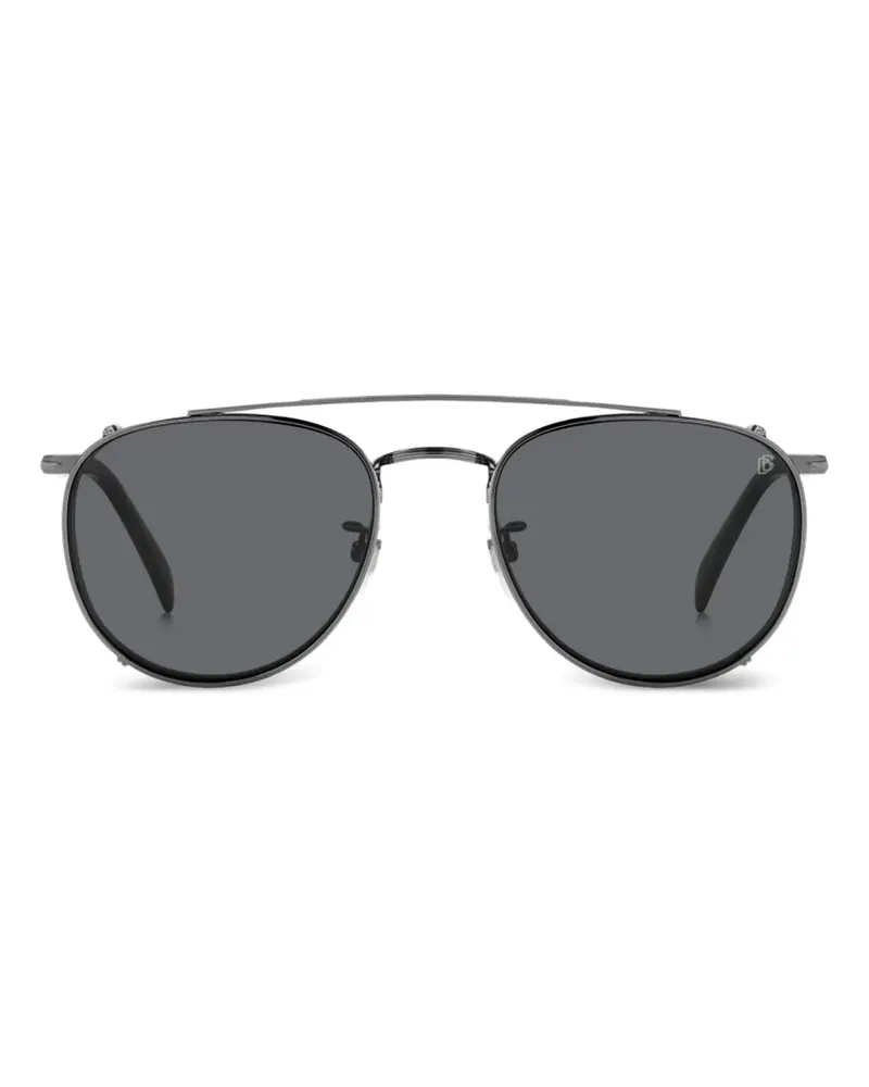 EYEWEAR by DAVID BECKHAM Clip-On-Pilotenbrille - Silber Silber