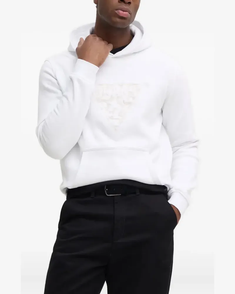 Guess Hoodie mit Logo - Weiß Weiß