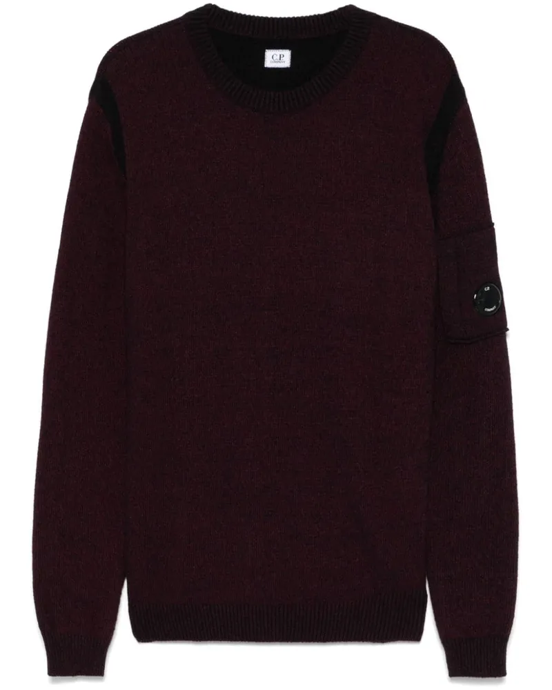 C.P. Company Pullover mit Lens-Detail - Violett Violett