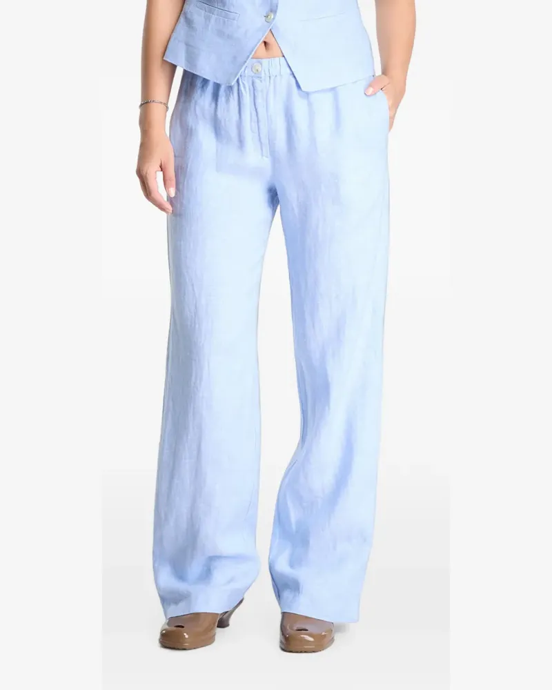 Samsøe & Samsøe Hose mit elastischem Bund - Blau Blau