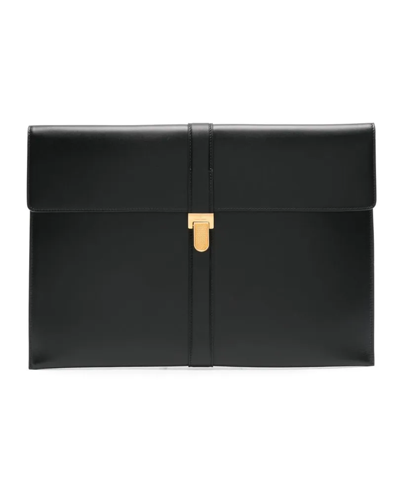 The Row Klassische Clutch - Schwarz Schwarz
