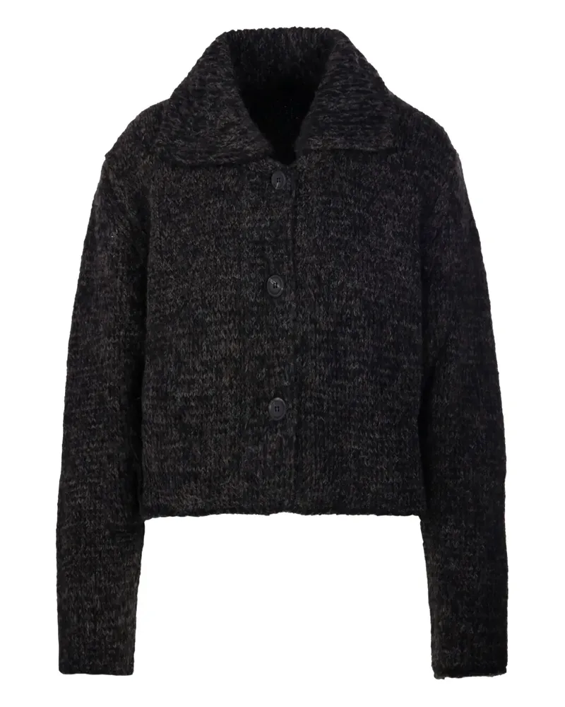 Fabrizio del Carlo Geknöpfter Cardigan - Schwarz Schwarz