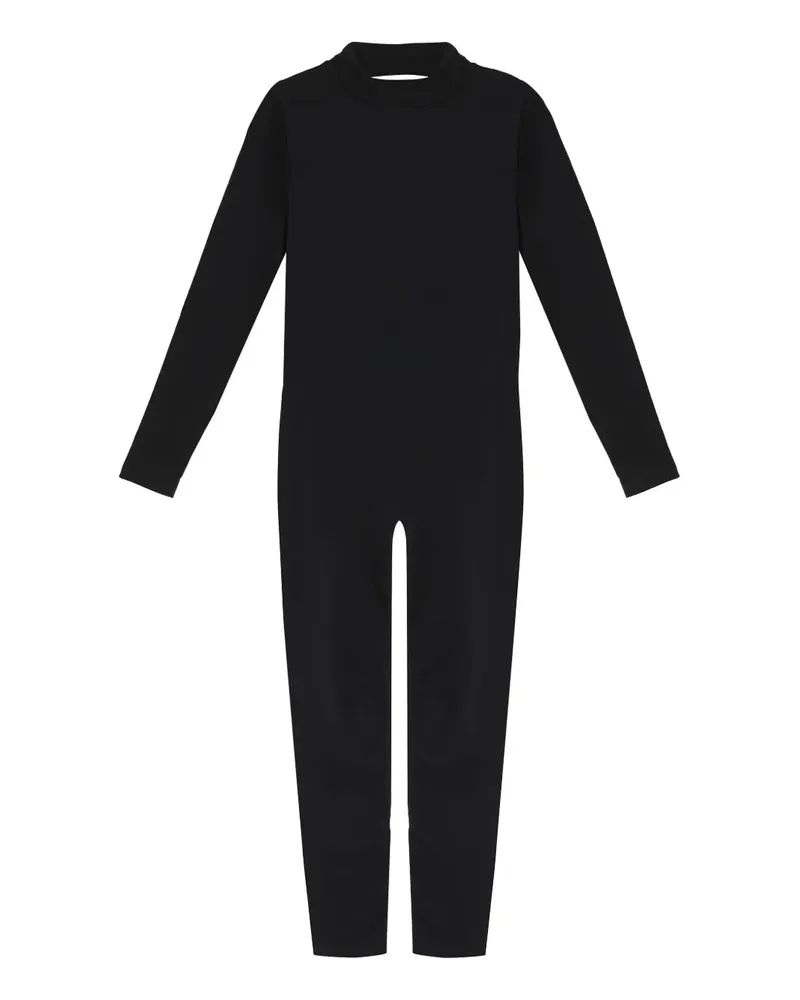 Sergio Rossi x Wolford Jumpsuit - Schwarz Schwarz