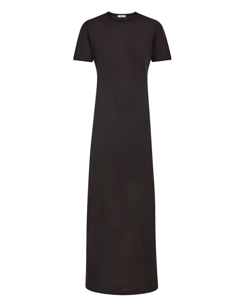 Ferragamo Maxikleid mit Rollkragen - Braun Braun