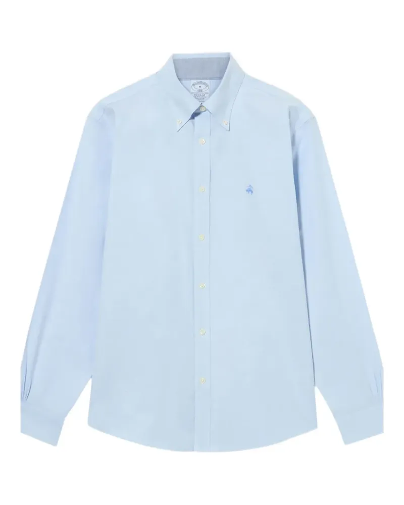 Brooks Brothers Hemd mit Button-down-Kragen - Blau Blau