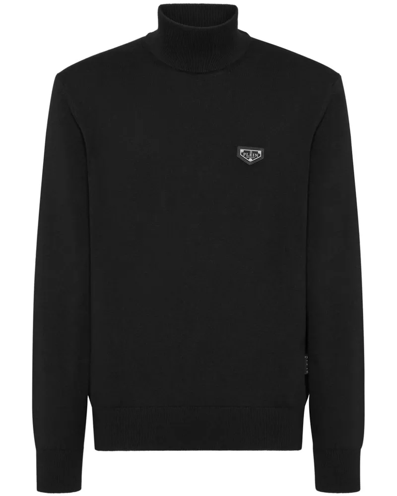 Philipp Plein Pullover mit Rollkragen - Schwarz Schwarz