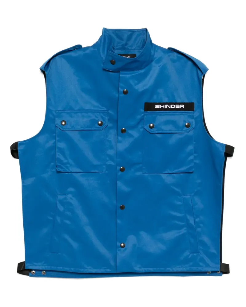 Olly Shinder World Service Weste - Blau Blau