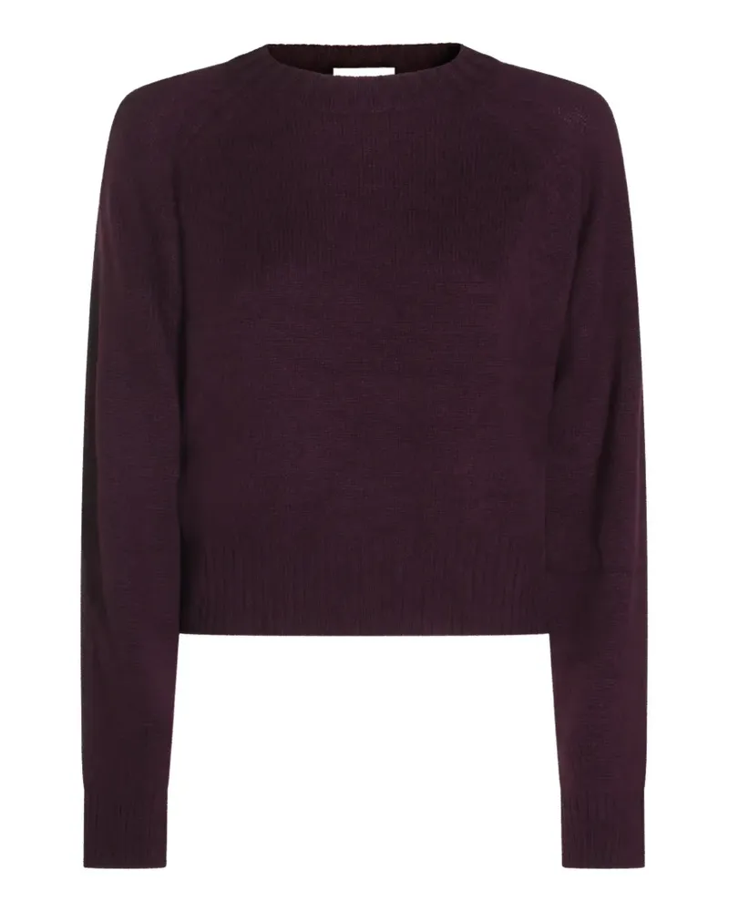 ALLUDE Kaschmirpullover mit Raglanärmeln - Violett Violett