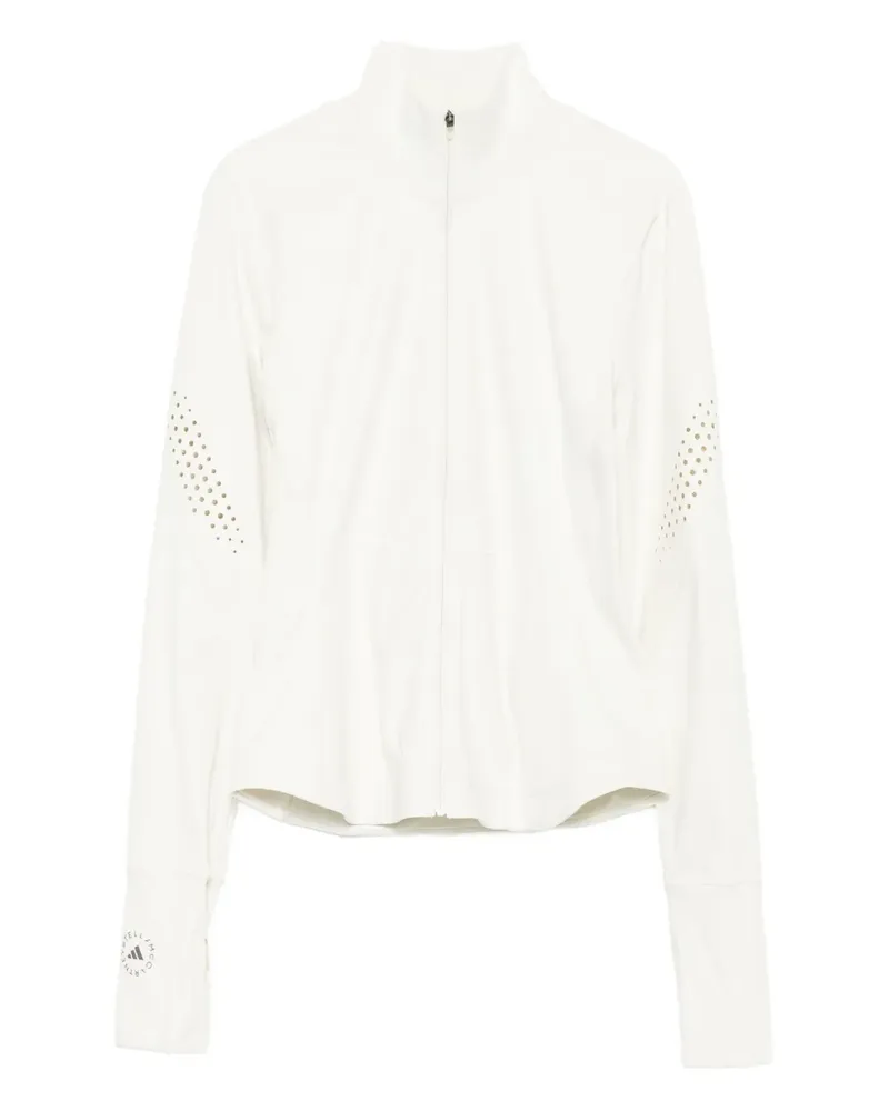 adidas Jacke mit Laser-Cuts - Nude Nude