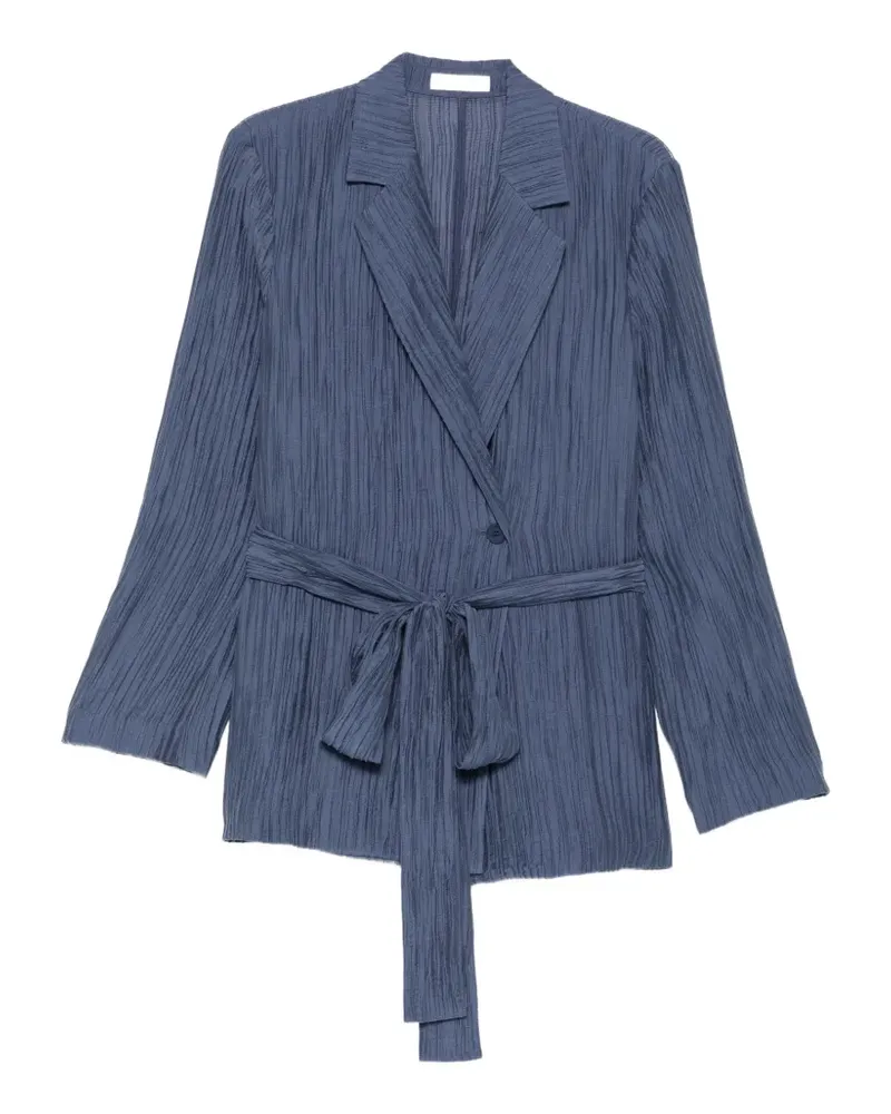 Joseph Nymph Blazer mit Knitteroptik - Blau Blau
