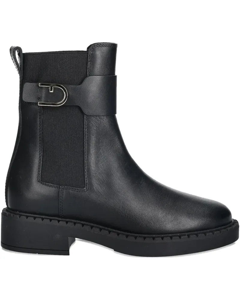 Furla New Legacy buckle-strap chelsea boots - Schwarz Schwarz