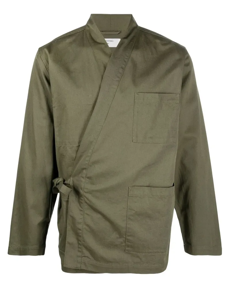 Universal Works Jacke mit Schnürung - Grün Grün