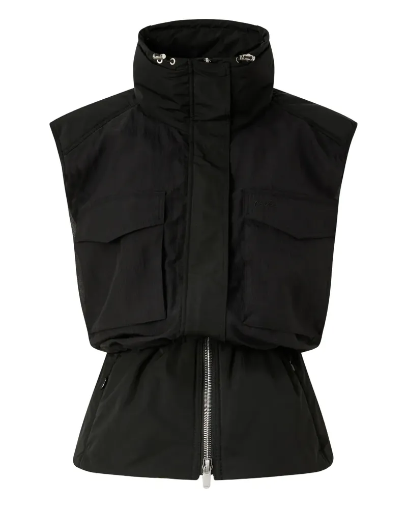 Pinko Jacke mit Stehkragen - Schwarz Schwarz