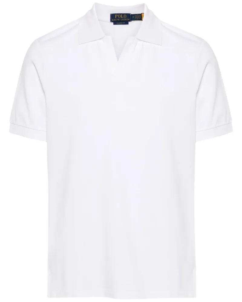 Ralph Lauren Poloshirt mit Polo Pony - Weiß Weiß
