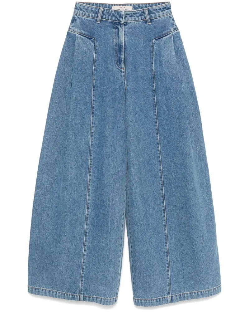REMAIN Weite Jeans - Blau Blau
