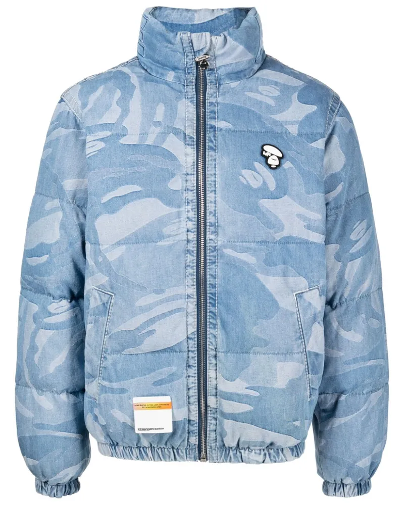 BAPE Daunenjacke Blau