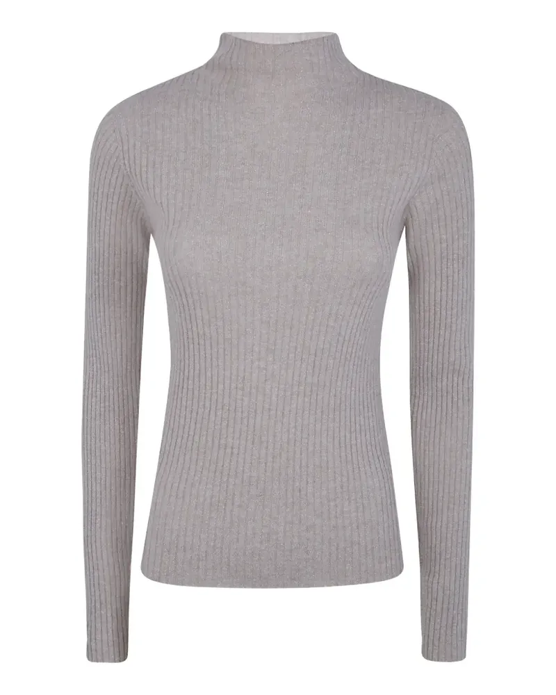 Twin-Set Gerippter Pullover - Nude Nude