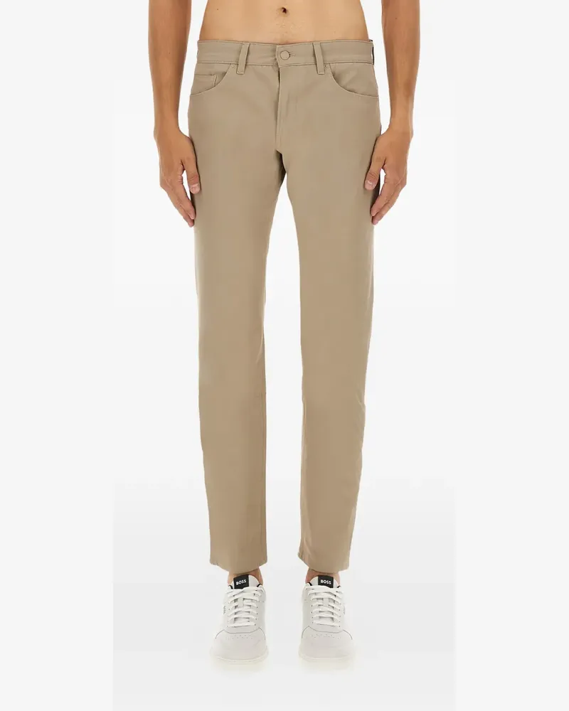 HUGO BOSS P-Delawares front-pocket trousers - Nude Nude