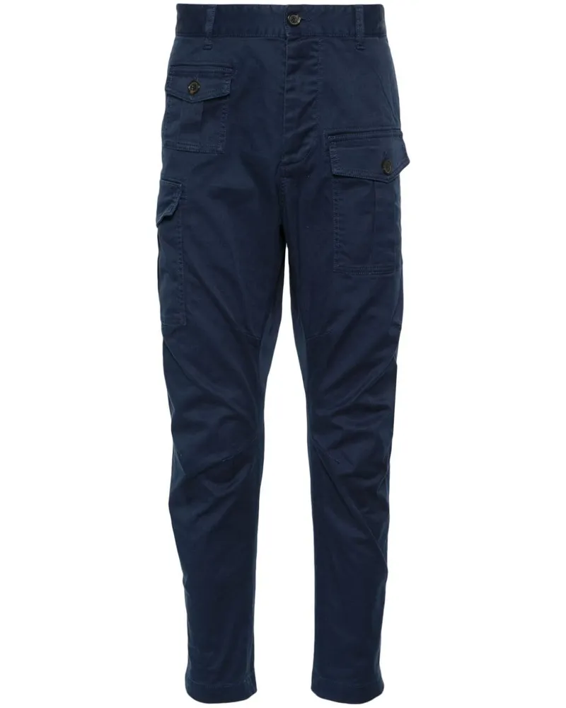 Dsquared2 Sexy Tapered-Cargohose - Blau Blau