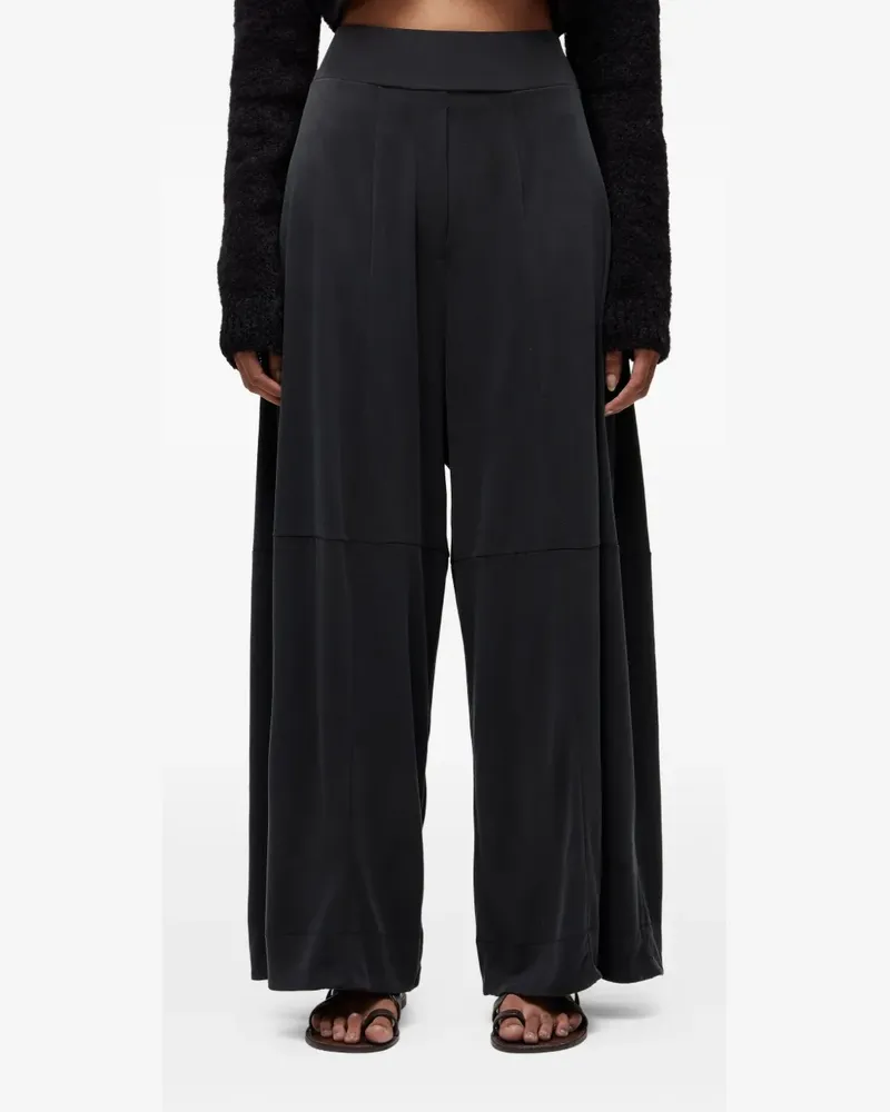 Osklen Wide-Leg-Hose mit Einsätzen - Schwarz Schwarz