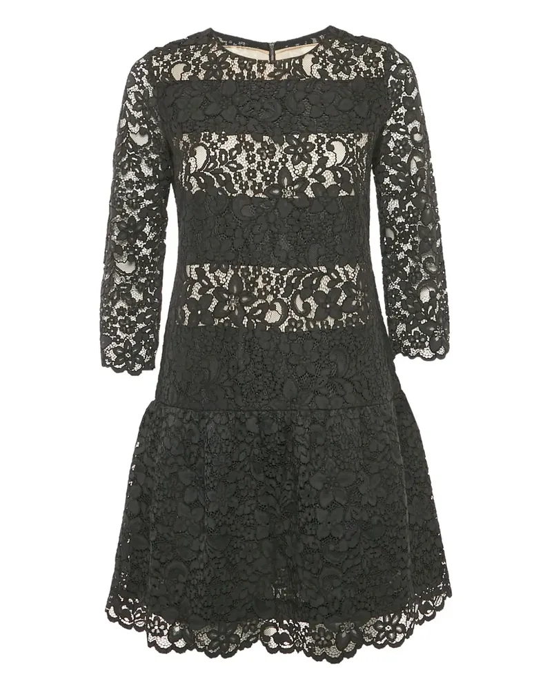 Sandro Pre-owned Kleid mit Falten - Schwarz Schwarz