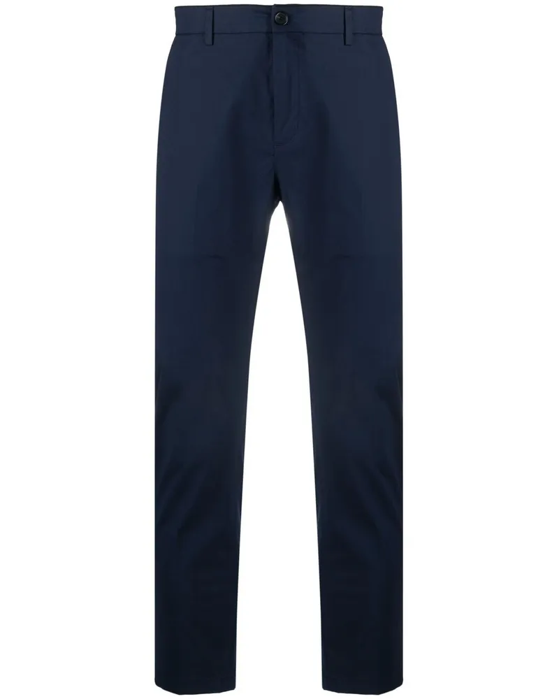 Department 5 Halbhohe Slim-Fit-Hose - Blau Blau