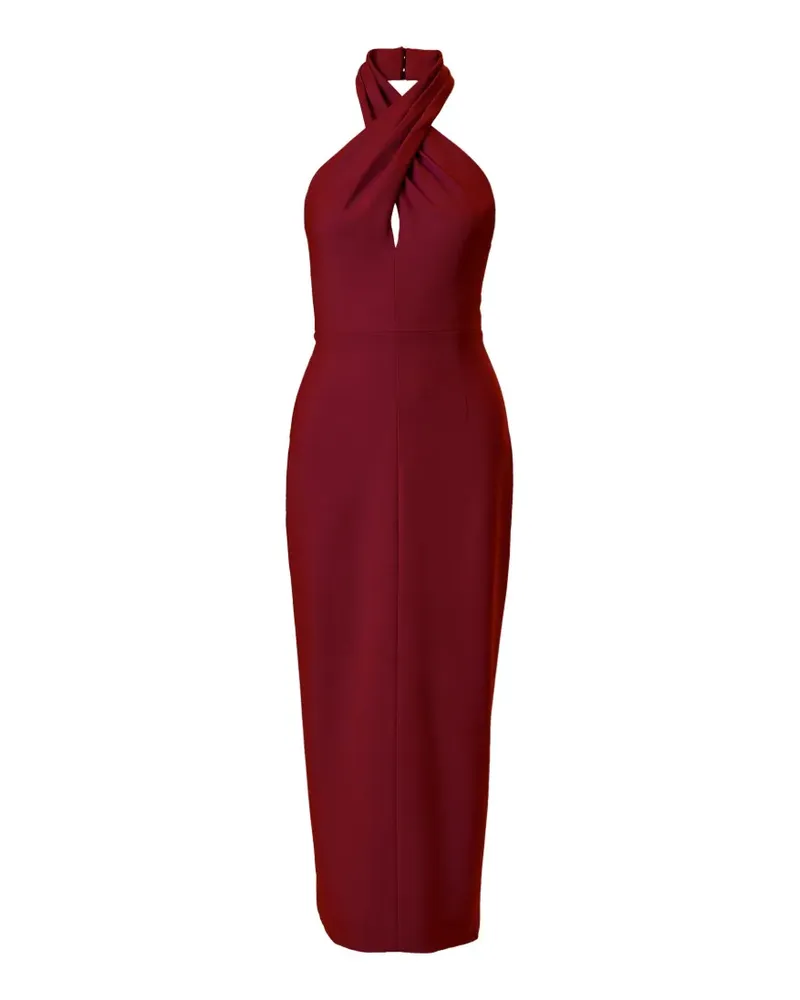 Carolina Herrera New York Neckholder-Kleid - Rot Rot