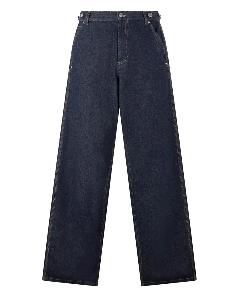 Roberto Cavalli Jeans mit RC-Monogramm - Blau Blau