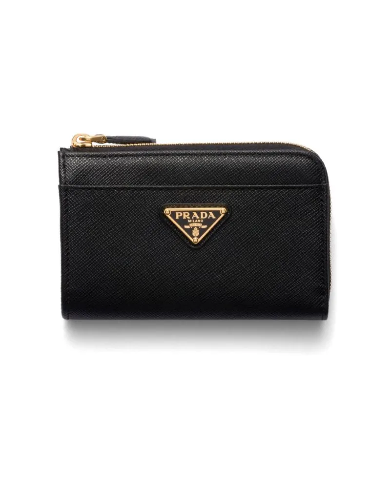 Prada Schlüsselanhänger aus Saffiano-Leder - Schwarz Schwarz