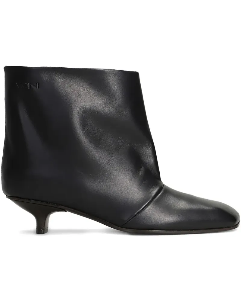 Vicini Stiefel mit eckiger Kappe - Schwarz Schwarz