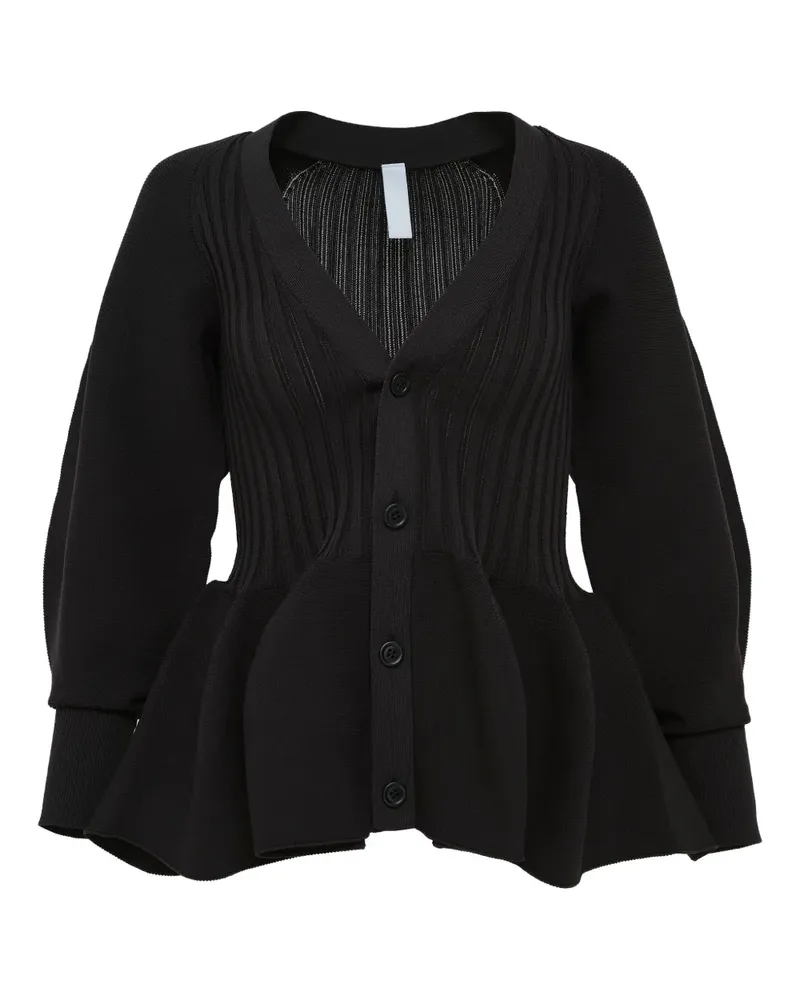 CFCL Pottery puff-sleeve cardigan - Schwarz Schwarz