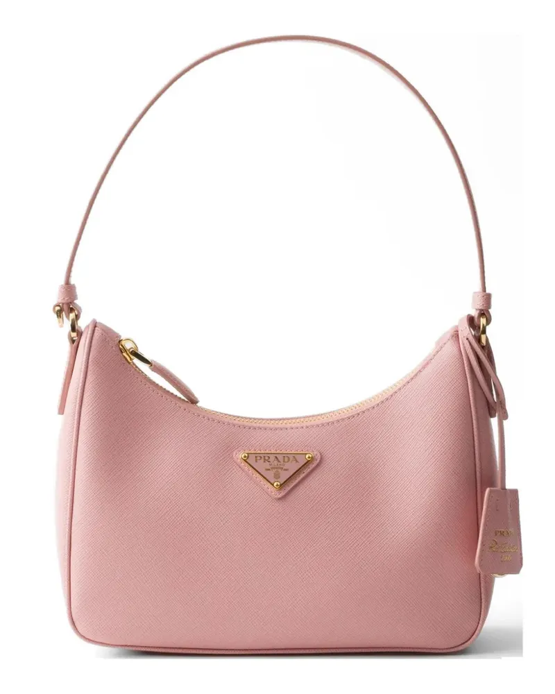 Prada Re-Edition 2005 Saffiano leather mini-bag - Rosa Rosa