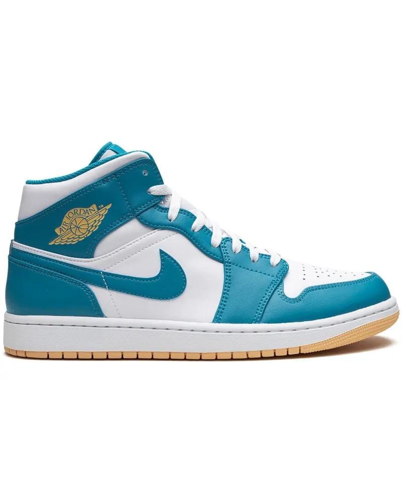 Jordan Air  1 Mid Aquatone Sneakers Blau