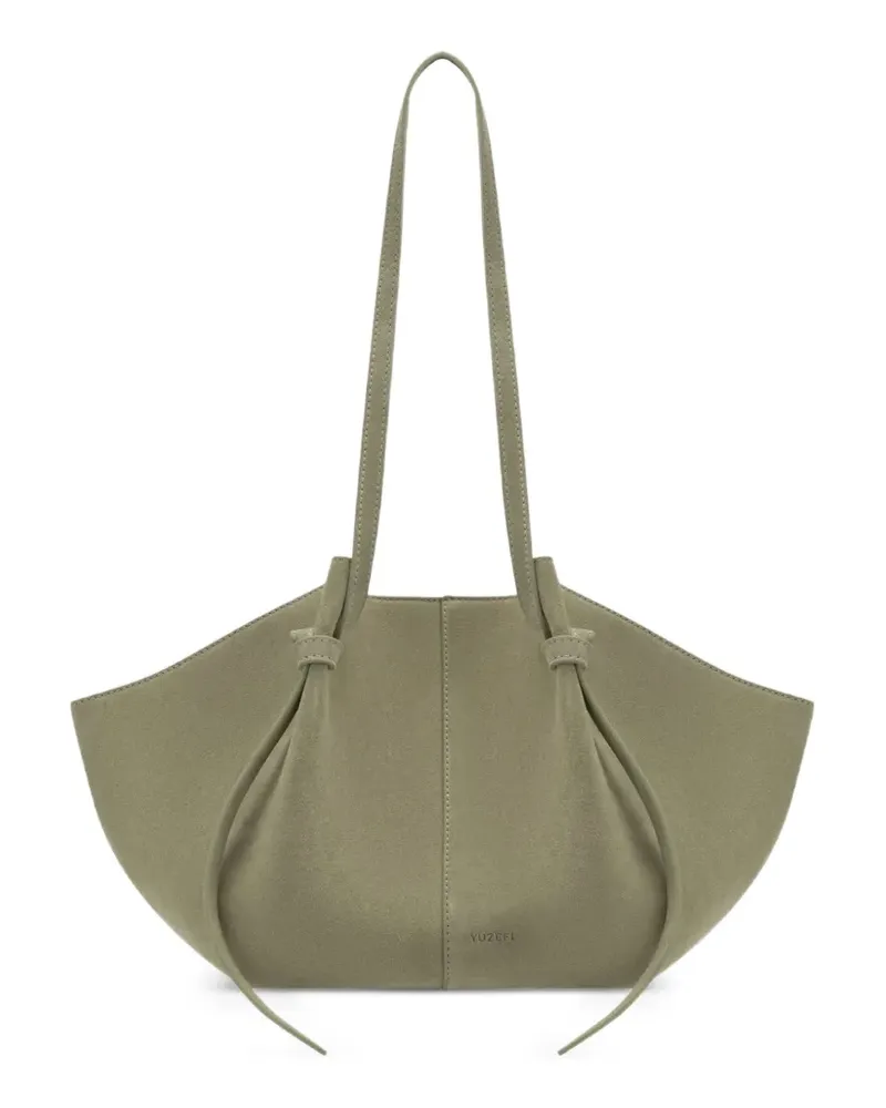 YUZEFI Mochi knotted shoulder bag - Grün Grün